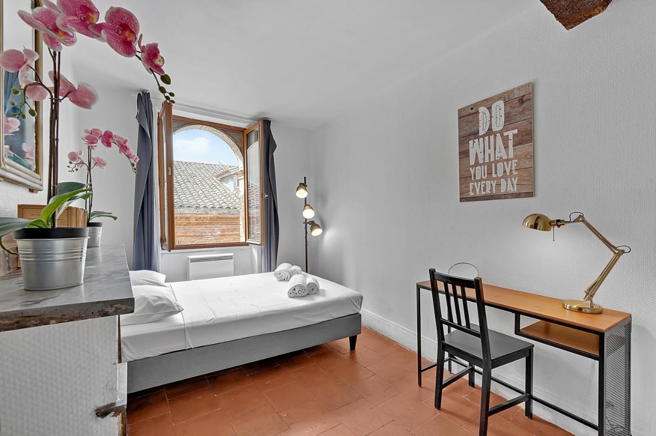 Le Regans - Charmant Appartement En Tomette Toulouse Eksteriør billede