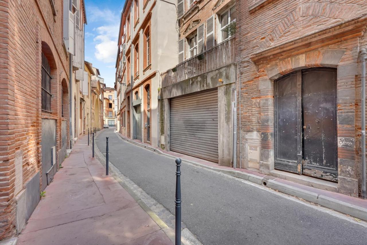 Le Regans - Charmant Appartement En Tomette Toulouse Eksteriør billede